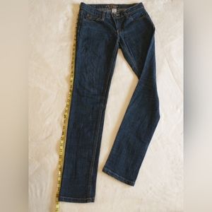 Arizona Jean co Women's size 1 Average Washed Dark Blue Denim Skinny fit Jeans